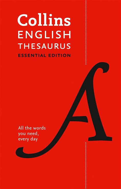 collins dictionary thesaurus|Collins English Thesaurus Essential Edition: 300,000 Synonyms and.